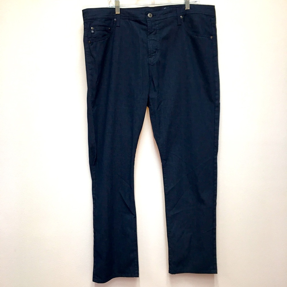 Ag Adriano Goldschmied The Everett Slim Straight Jean Size 40W X 32L Blue Denim